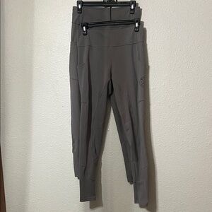 Gray Women's Athletic Leggings x2